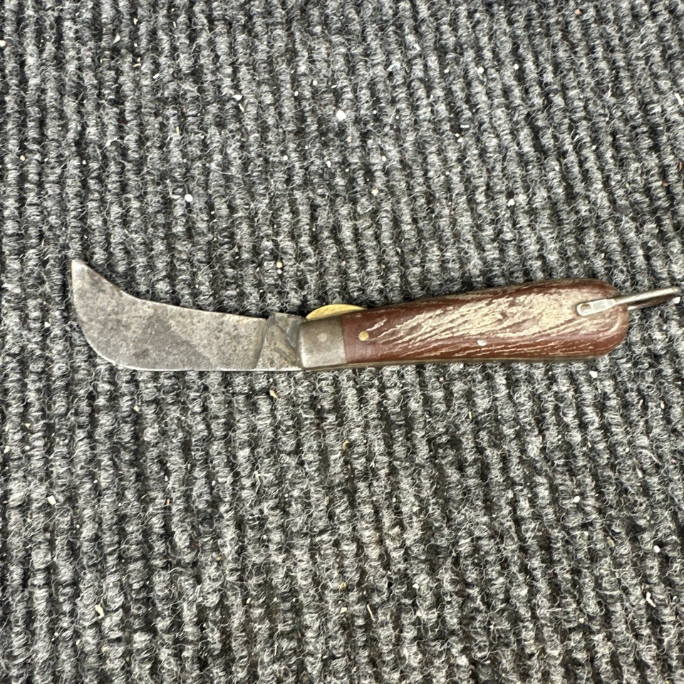 Cuchillo Klein Tools "N" Hawk Bill Chicago - Hecho en EE. UU. Marrón Foto 3 de 3