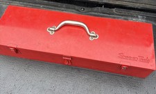 1969 Snap On Tools Usa Red Metal Socket Storage Box Kra-280 23-18 X 7.5 X 3.75