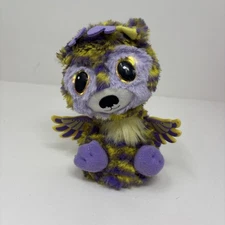 HATCHIMALS SURPRISE: PURPLE YELLOW DEERIOLE Electronic Toy WORKS Owl Deer
