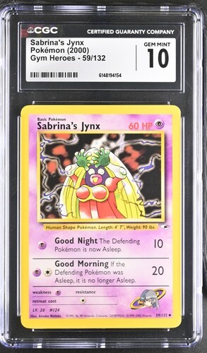 Sabrina's Jynx (Unlimited) graded CGC 10 for sale on eBay