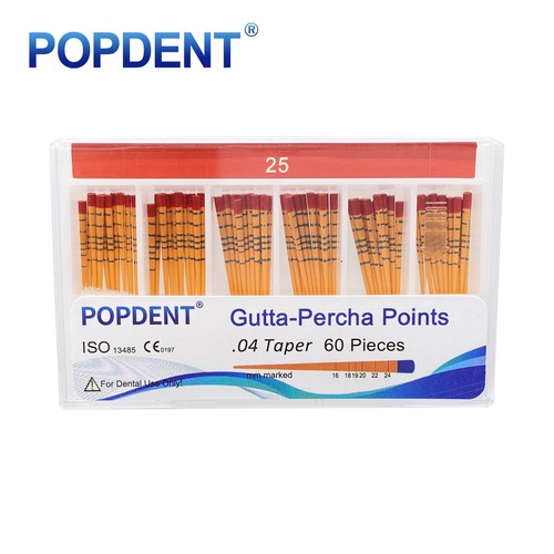 Dental MM Marked Endodontic Gutta Percha Points .02/.04/.06 Taper All Size 15-40 - Picture 19 of 31
