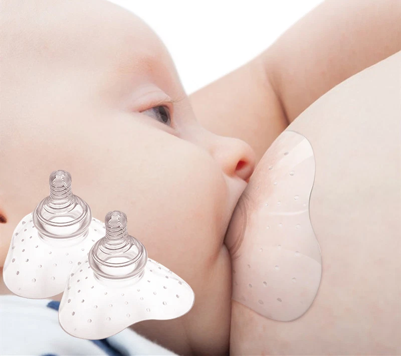 Nipple Shield Maternity Silicone Protector Breastfeeding Nipple Protect  Cover