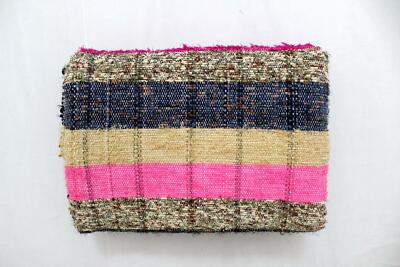 4X6 Indian Rectangular Beautifully Made Chindi Rag Rug Floor Carpet Hippy Mat Ac