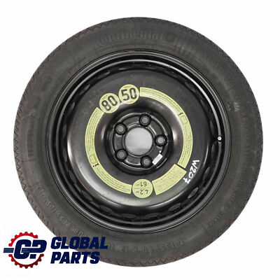 Mercedes W204 W207 Ersatzrad Stahlreifen R17 3.5J ET:19,5 135/80 A2074000102