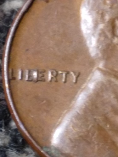 1957 P Lincoln Wheat Cent Bie Error - Picture 2 of 4
