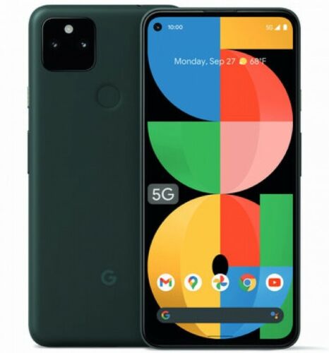 Google Pixel 5a 5G 6.34" 6/128GB Black IP68 Octa-core Android 11 Phone By FedEx - Picture 1 of 3