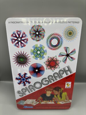Spirograph Deluxe Set Art Drawing Kit Hasbro Kenner 2023 New Sealed UPC 81944101