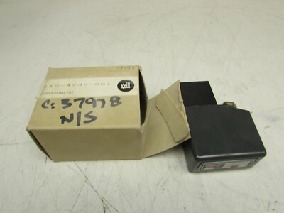HERION 0824000 SOLENOID 5-120Bar 250V-MAX 6A-MAX NEW IN THE BOX MAKE OFFER !!