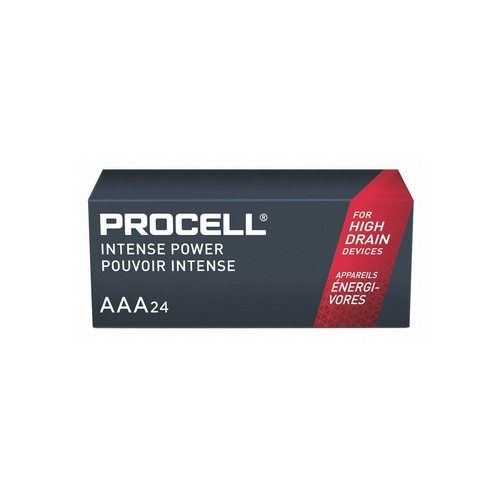 24 AAA Duracell Procell Intense Alkaline Batteries 1.5V (tripleA