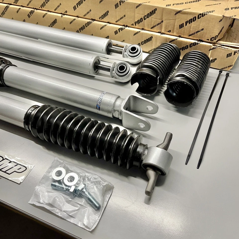 Amortecedores monotubo PRO COMP para 2011-25 Silverado Sierra 2500HD 3500HD com elevação de 4-6” - Imagem 3 de 4
