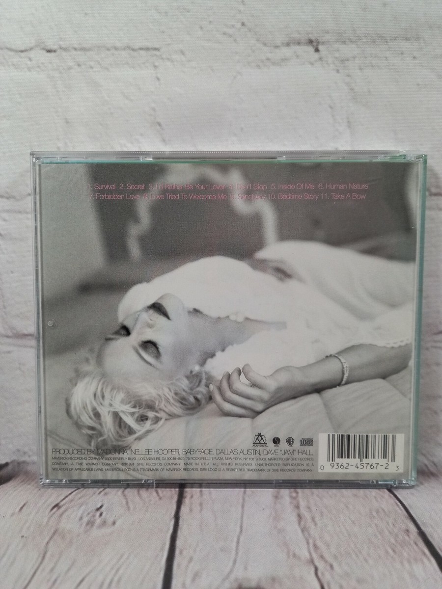 MADONNA BEDTIME ブート盤CD Madonna – Bedtime Story – CD (Single, Limited Edition), 1995