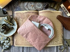 Tyvek Paper Electronic Organizer Case Small Accessories Bag for Cord USB