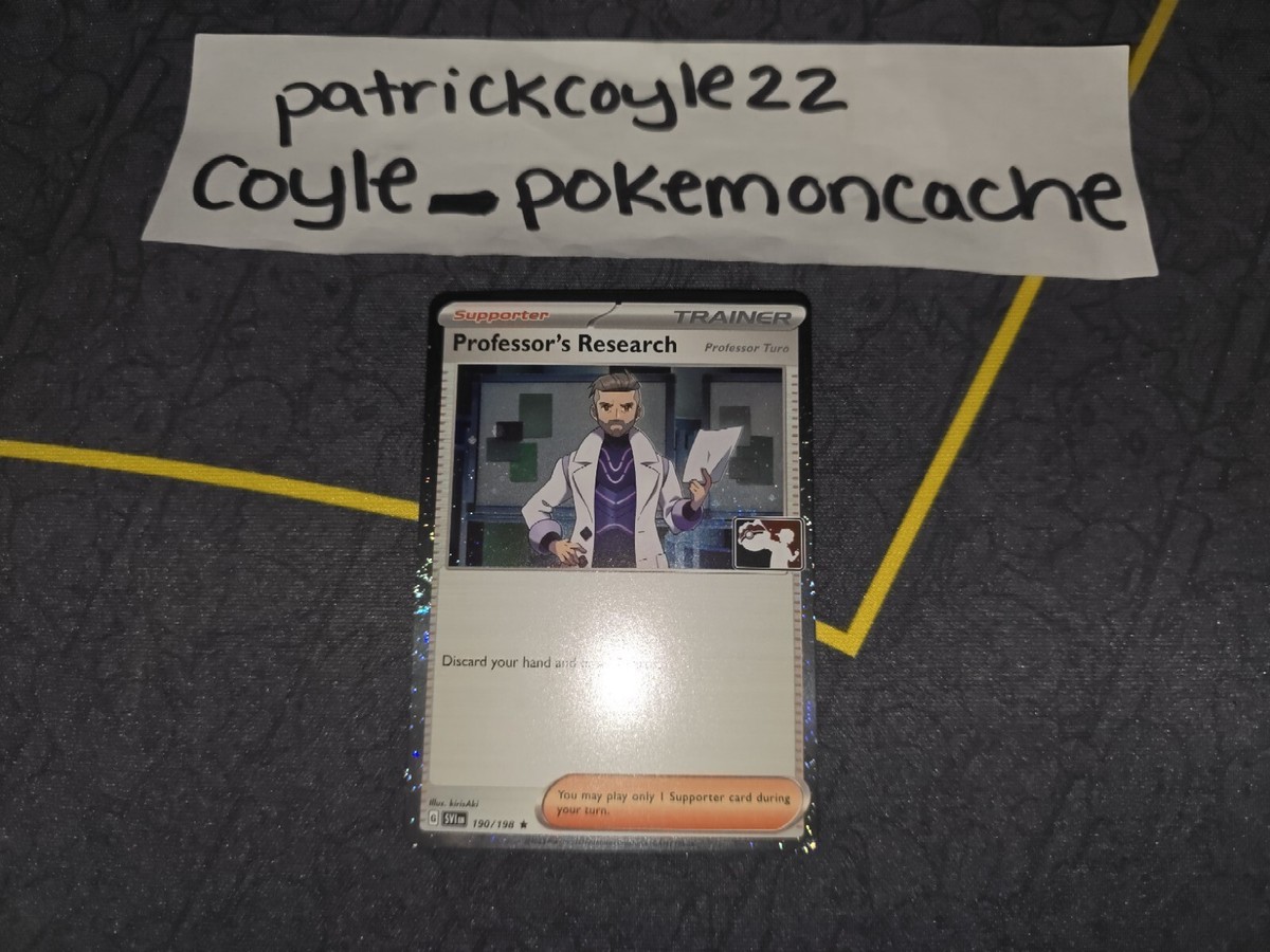 Professor's Research (Turo) Cosmos Holo Prize Pack Series Promo 190/198 NM