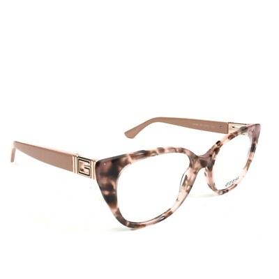 GUESS GU2908 Pink Havana 074 Women Cat Eye Plastic  display picture 1