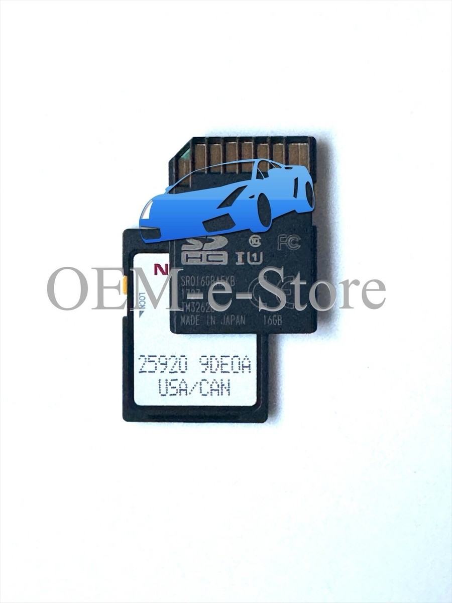 Genuine Navigation GPS Memory SD Card U.S Map 25920-9DE0A Fit Some