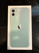 Apple iPhone 11 Green 128 GB Empty Retail Box ONLY - No Phone or Accessories