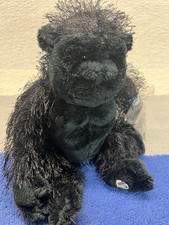 Webkinz HM040 Black Gorilla Plush Stuffed Animal No Code Retired
