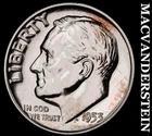 1953 Silver Roosevelt Dime-Choice Gem Proof Lustrous No Reserve #i5823
