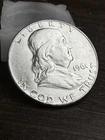 GEM BU Unc 1961 P Franklin Half Dollar Gem 90% Silver 50c