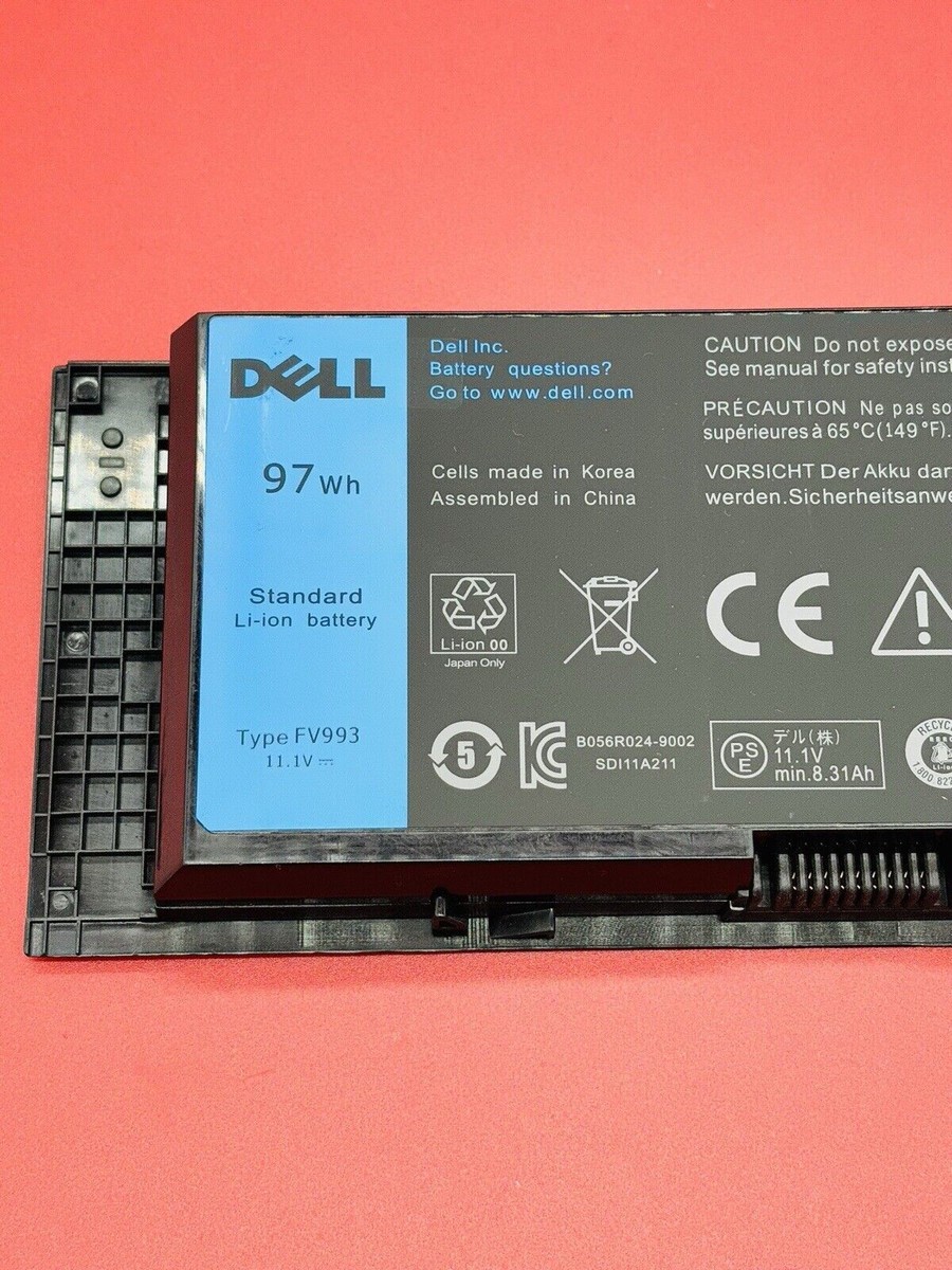dell precision m6600 訳あり Genuine Dell Battery Precision M4600 M4700 M6600 M6800 97Wh
