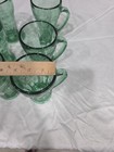 6 Vintage Libby Green Coca-Cola Coke Thick Heavy Glass with Mug Handle 14 oz — photo 5
