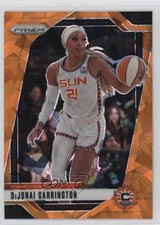 2024 Panini Prizm WNBA Orange Ice Prizm DiJonai Carrington #118 12oj