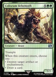 Coliseum Behemoth (Foil) #181 - Final Fantasy MTG