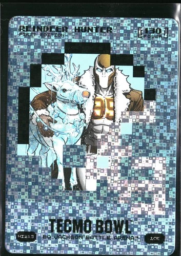 REINDEER HUNTER Bo Jackson Battle Arena Tecmo Bowl 2026