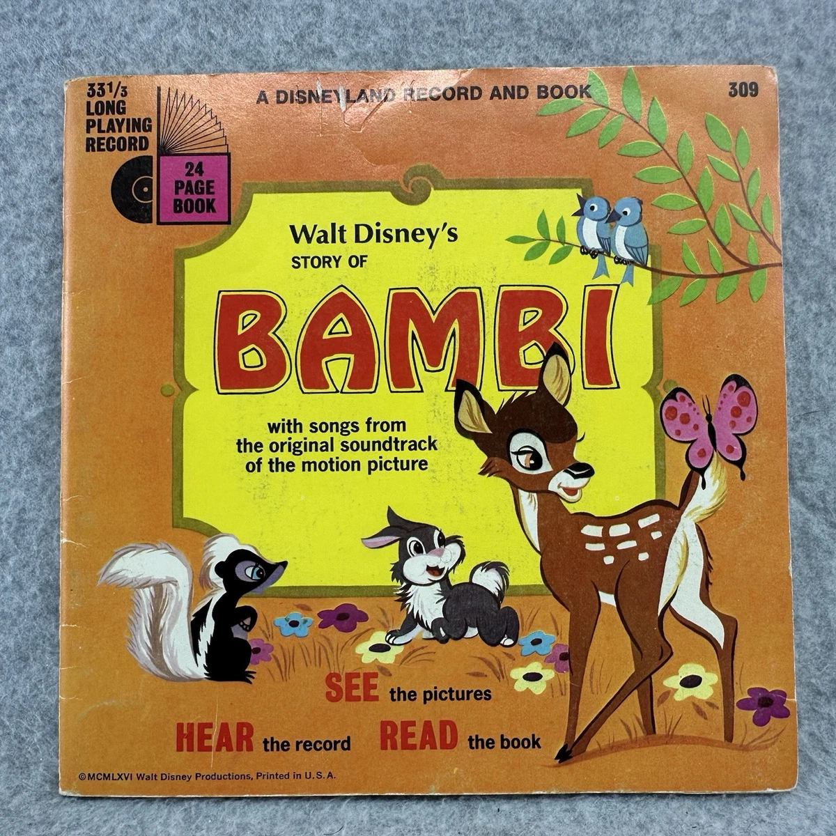 Bambi Disney Records (Pre - 1968) for sale | eBay