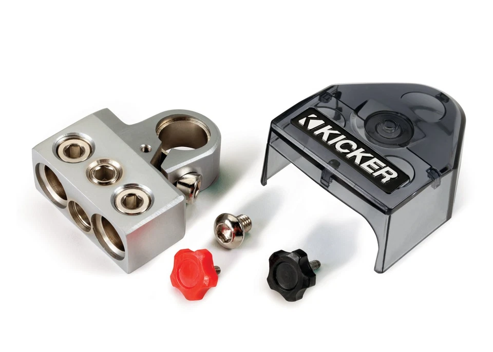 Kicker Car Audio BT4 Battery Terminal Pos/Neg Versa-Gauge Connection Points New - Image 3 of 3