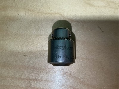 Stryker Instruments 1/4in Keyed Drill Chuck 6203-131 6515-01-560-7426 NO BOTTOM
