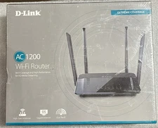 D-Link DIR-842 Wireless AC1200 Wi-Fi Dual Band Router US Internet Router Black.