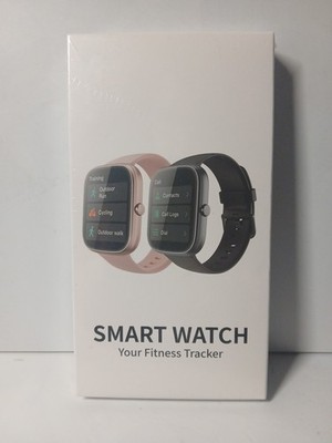 Smart Watch  - Your Fitness Tracker/Makes Calls Black