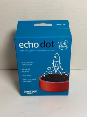 Amazon Echo Dot 2nd Generation Kids Edition - Punch Red B5
