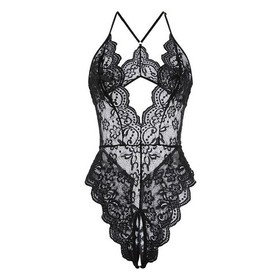 Women's Sexy Lingerie Sleepwear Babydoll Underwear Lace Dress G-String Nightwear
