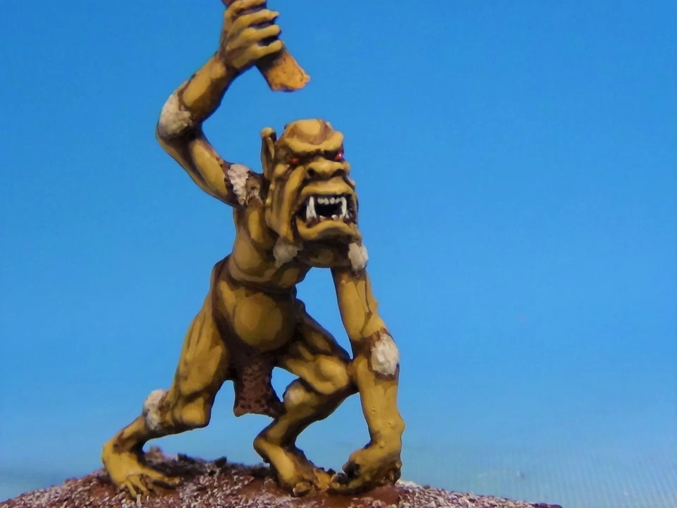 Ral Partha True Troll 25mm Metal or Ogre Dungeons & Dragons Well-Painted D&D OOP - Image 2 of 4