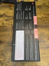 Cherry MX 3.0S, Wired Mechanical Gaming Keyboard, Aluminum RGB MX Red Switches 12