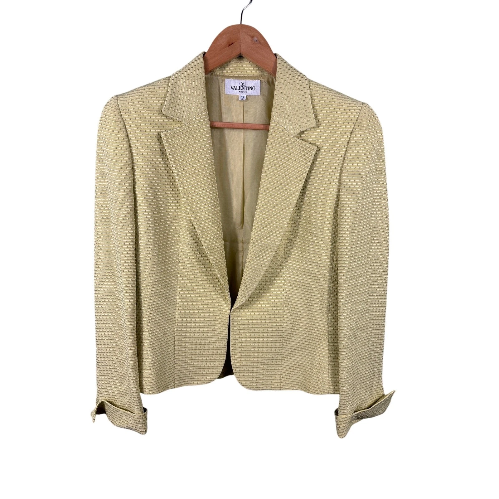 Set completo pantaloni blazer foderati Valentino Miss V donna 40 6 ufficio carriera