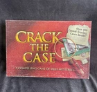 VTG Milton Bradley - Crack The Case Party Card Game of Mini-Mysteries - COMPLETE