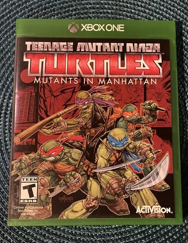 TMNT Teenage Mutant Ninja Turtles: Mutants in Manhattan Xbox One 2016