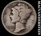 1917 Mercury Dime- Silver- Scarce Better Date- No Reserve #K2847