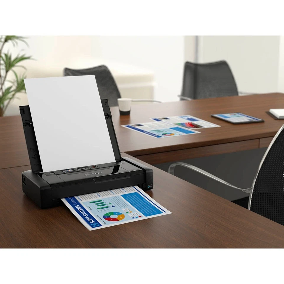 EPSON WorkForce WF-110W Tintenstrahldrucker schwarz - Bild 4 von 4