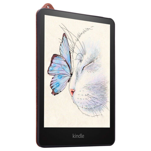 For Amazon Kindle Paperwhite 12th generation 2024 Leather Case Stand Flip Cover - Picture 42 of 142
