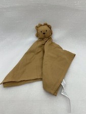 Carter's Lion Safari Security Blanket Lovey Mustard Yellow Organic Cotton