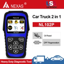 Heavy Duty Truck Diagnostic Scan Tool NL102 Plus Scanner DPF REGEN Fit For ISUZU