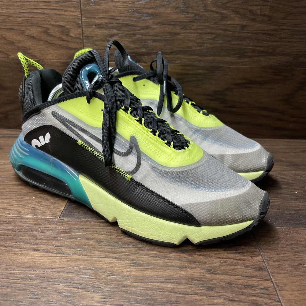 Nike Air Max 2090 “Volt Blue” Mens Green Black 2020 BV9977-101 US 11.5