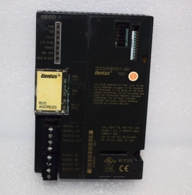 GE FANUC IC200GBI001-GK GENIUS NETWORK INTERFACE UINT IC200GBI001