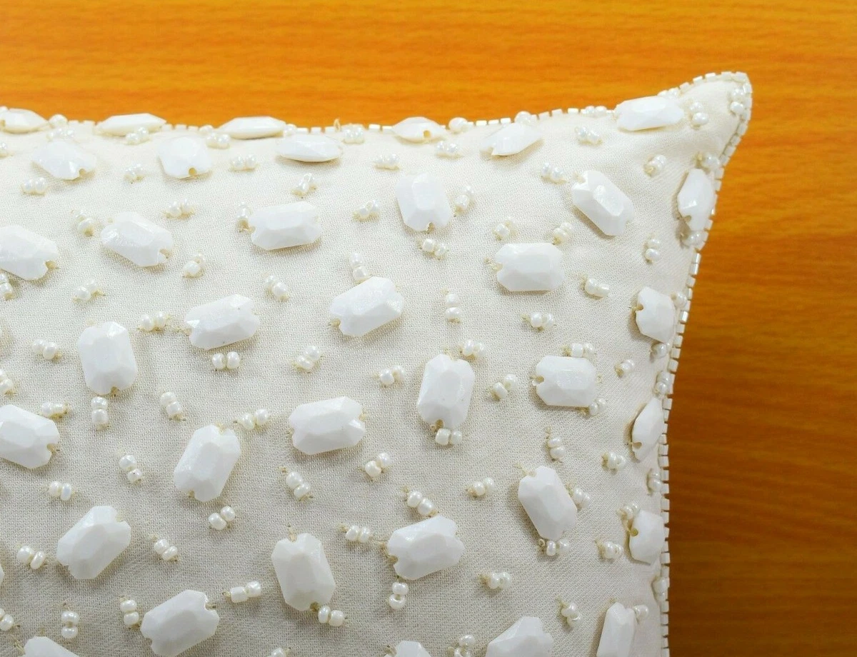 White cushion covers clearance ebay