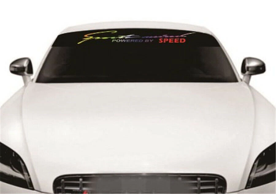 Windshield Decal Car Sticker Colorful Reflective Graphics Window Decoration — 第 2/4 张图片