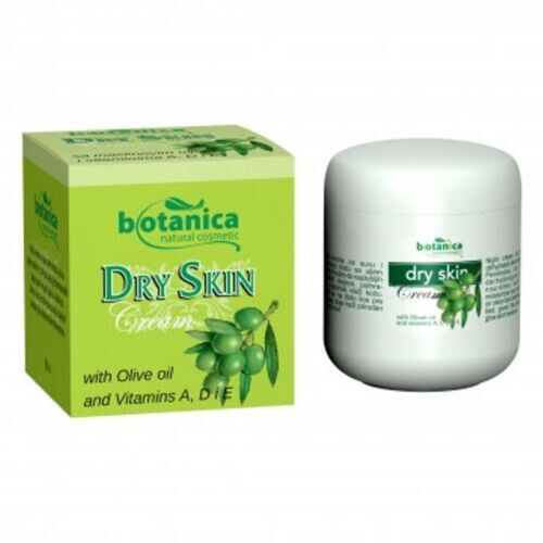 Botanica Dry skin cream 50 ml.NO PARABEN NO PARAFFIN/Natural Cosmetic!